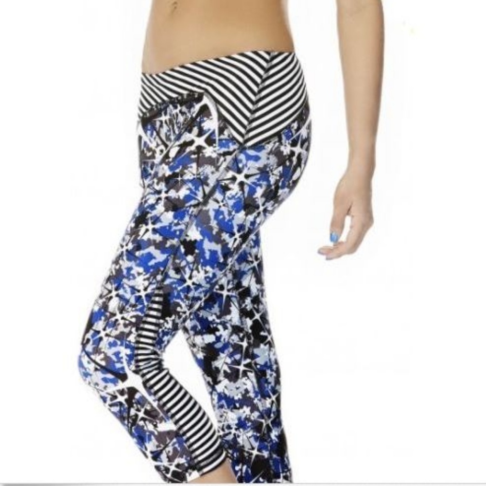 Leggings Capri Women Pants Seamless Size MEDIUM